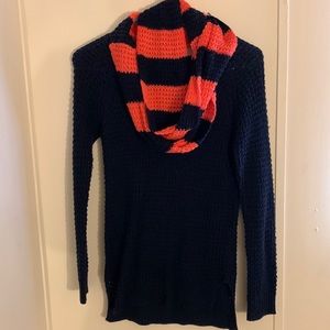 2 piece set ( Sweater + Scarf )